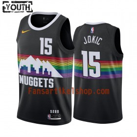 NBA Denver Nuggets Trikot Nikola Jokic 15 Nike 2019-2020 City Edition Swingman - Kinder